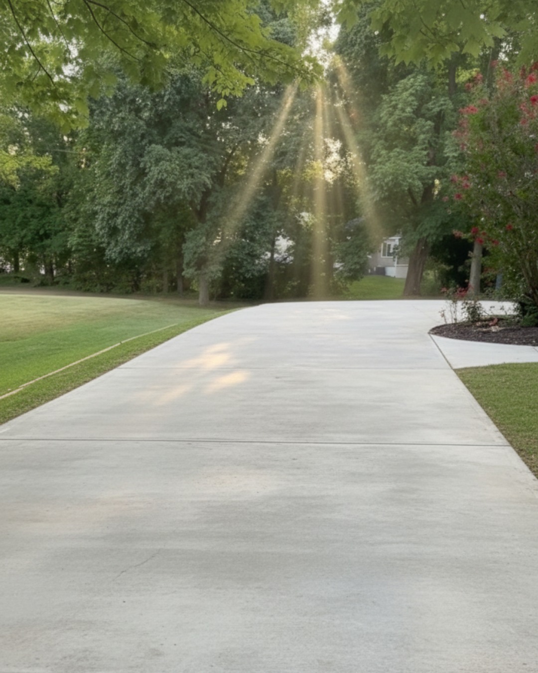 Residential driveway